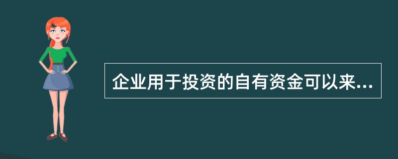 企业自有资金投资的来源解析